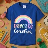 Daycare Teacher Care Appreciation Daycare Provider Cute Gift Kids T-Shirt thumb 3