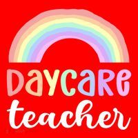 Daycare Teacher Care Appreciation Daycare Provider Cute Gift Santa Hat thumb 1