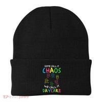 Daycare Teacher Crew Some Call It Chaos We Call It Daycare Beanie thumb 0