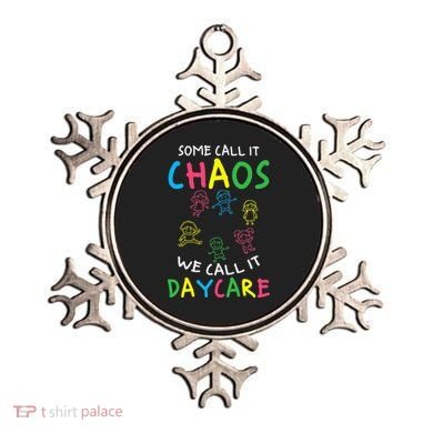 Daycare Teacher Crew Some Call It Chaos We Call It Daycare Ornament