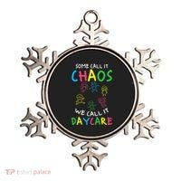 Daycare Teacher Crew Some Call It Chaos We Call It Daycare Ornament thumb 0