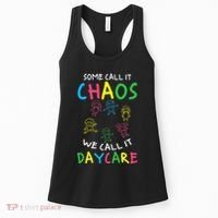 Daycare Teacher Crew Some Call It Chaos We Call It Daycare Women's Tank Top thumb 0