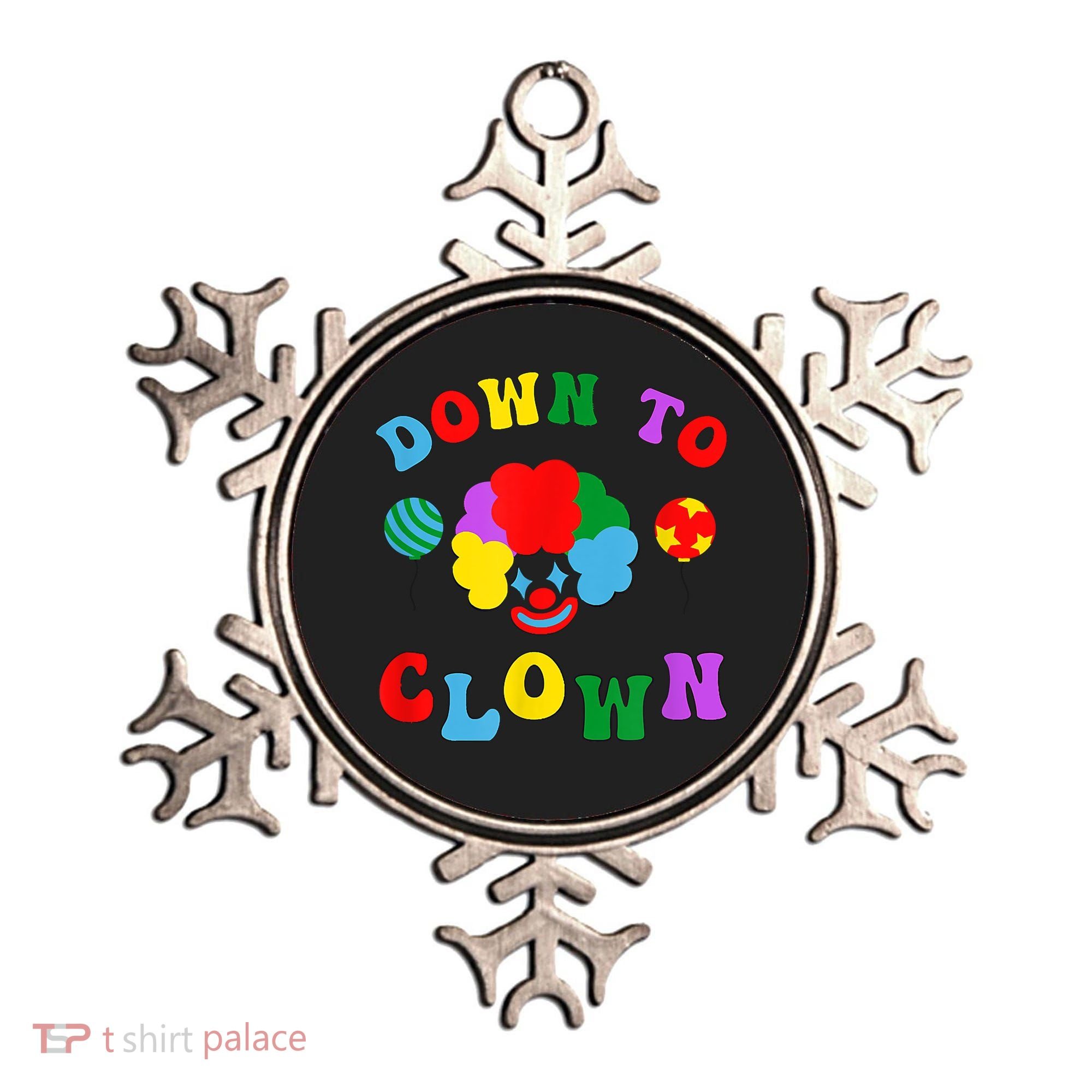Down To Clown Clowncore Aesthetic Ornament