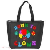 Down To Clown Clowncore Aesthetic Tote Bag thumb 0