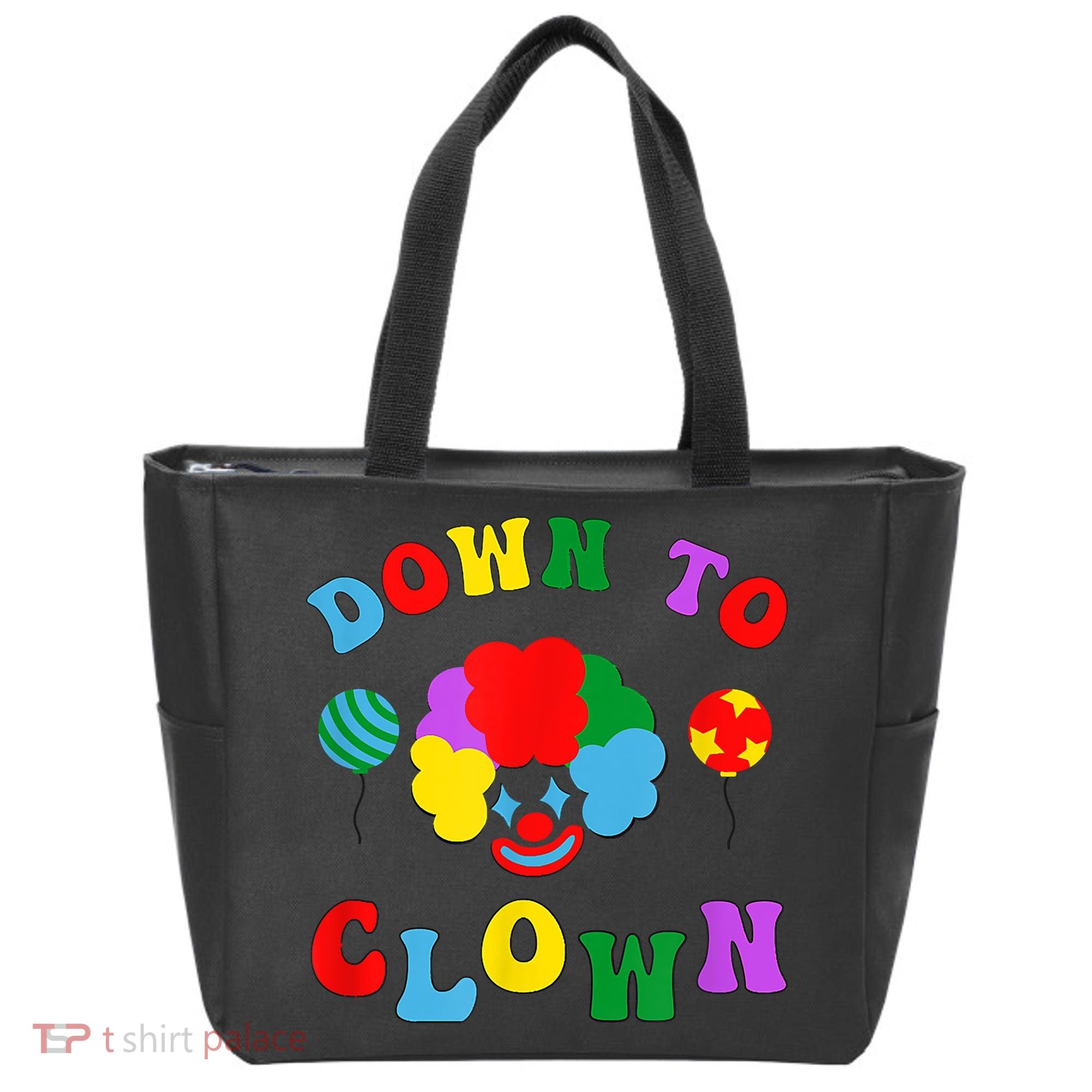Down To Clown Clowncore Aesthetic Tote Bag