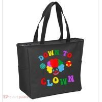 Down To Clown Clowncore Aesthetic Tote Bag thumb 2