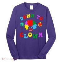 Down To Clown Clowncore Aesthetic Long Sleeve Shirt thumb 0
