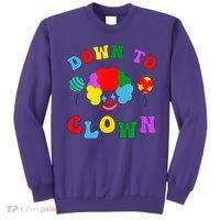 Down To Clown Clowncore Aesthetic Sweatshirt thumb 0