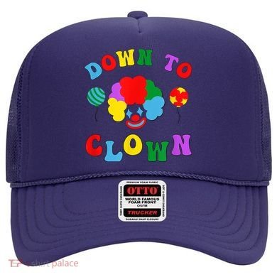 Down To Clown Clowncore Aesthetic Hat