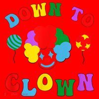 Down To Clown Clowncore Aesthetic Santa Hat thumb 1