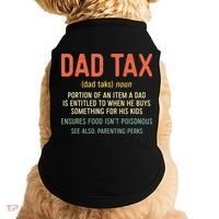 Dad Tax Definition Fathers Day Doggie Tank thumb 0