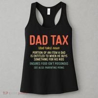Dad Tax Definition Fathers Day Women's Tank Top thumb 3