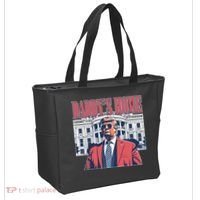 Donald Trump Daddys Home White House Tote Bag thumb 2