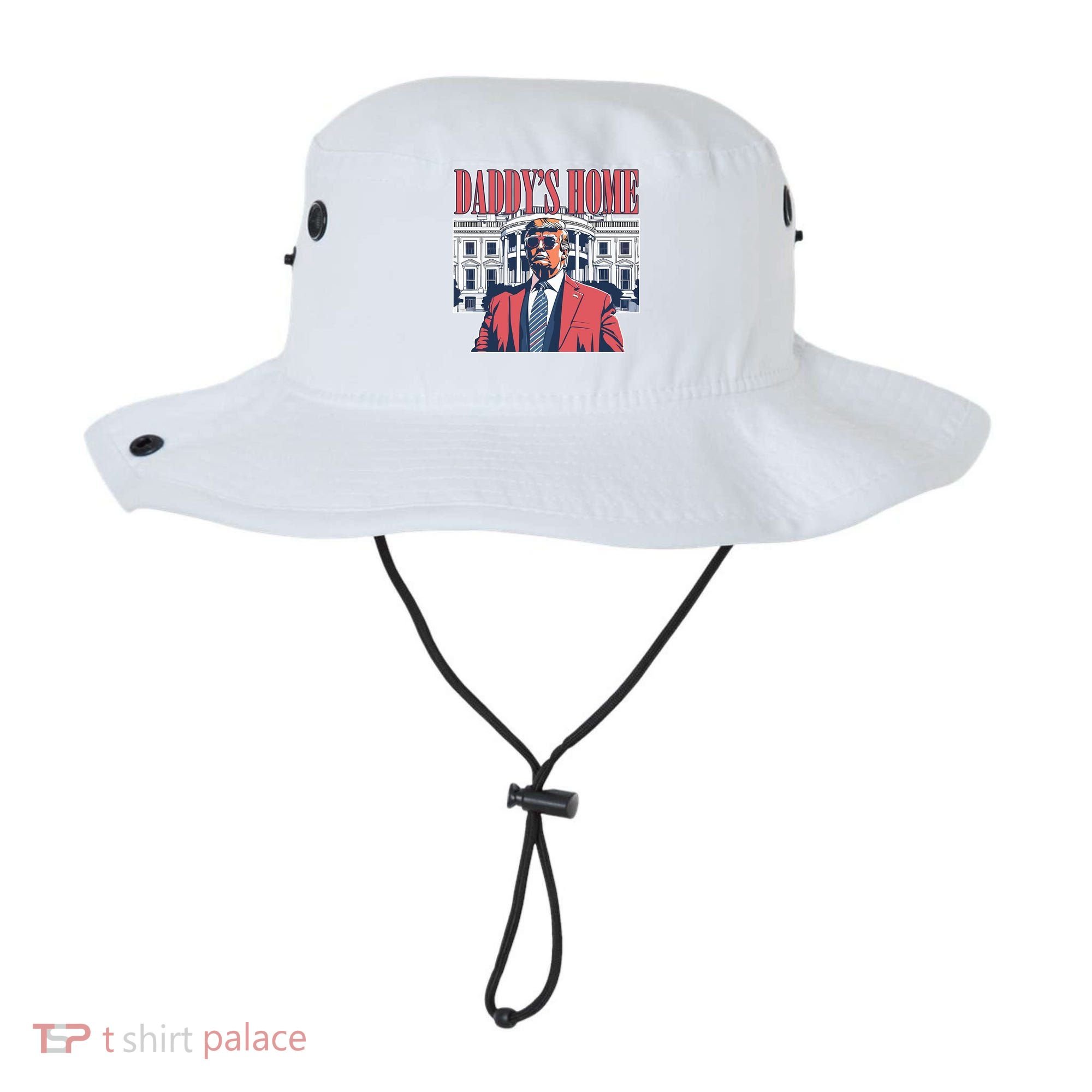 Donald Trump Daddys Home White House Bucket Hat