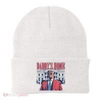 Donald Trump Daddys Home White House Beanie thumb 0
