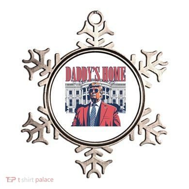 Donald Trump Daddys Home White House Ornament