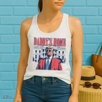 Donald Trump Daddys Home White House Women's Tank Top thumb 2
