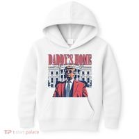 Donald Trump Daddys Home White House Kids Hoodie thumb 0
