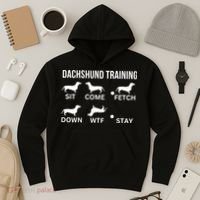 Dachshund Training Dachshund Dog Tricks Hoodie thumb 3