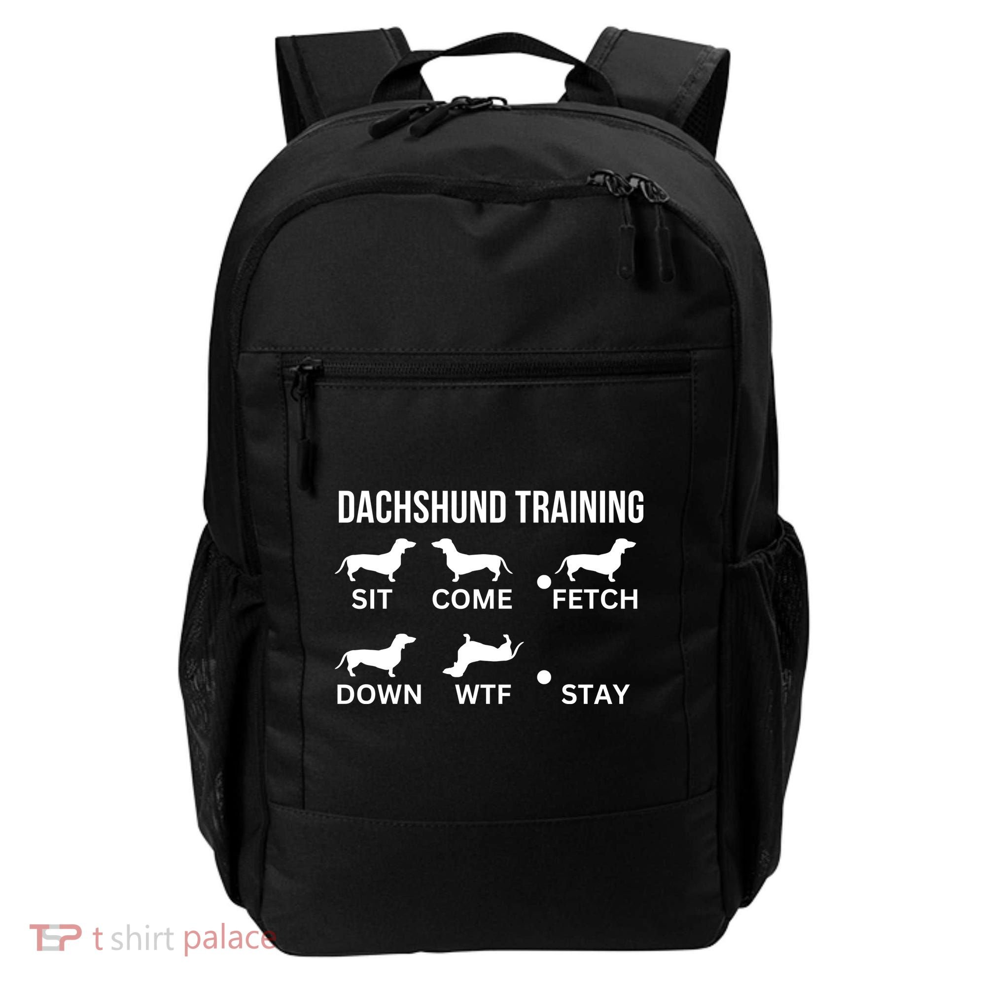 Dachshund Training Dachshund Dog Tricks Backpack