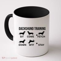 Dachshund Training Dachshund Dog Tricks Coffee Mug thumb 0