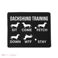 Dachshund Training Dachshund Dog Tricks Mousepad thumb 0