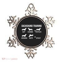 Dachshund Training Dachshund Dog Tricks Ornament thumb 0