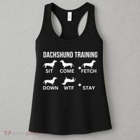 Dachshund Training Dachshund Dog Tricks Women's Tank Top thumb 3