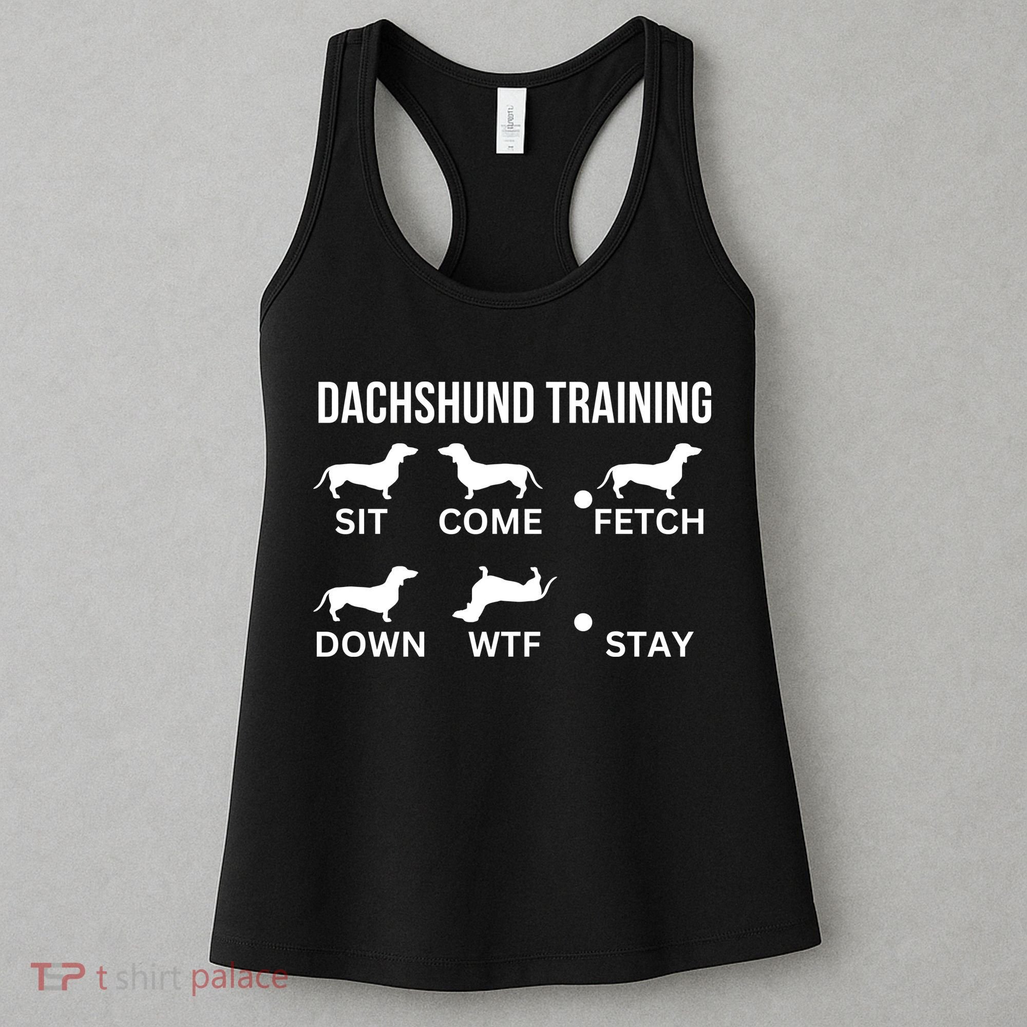 Dachshund Training Dachshund Dog Tricks Women's Tank Top