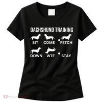 Dachshund Training Dachshund Dog Tricks Women's T-Shirt thumb 0