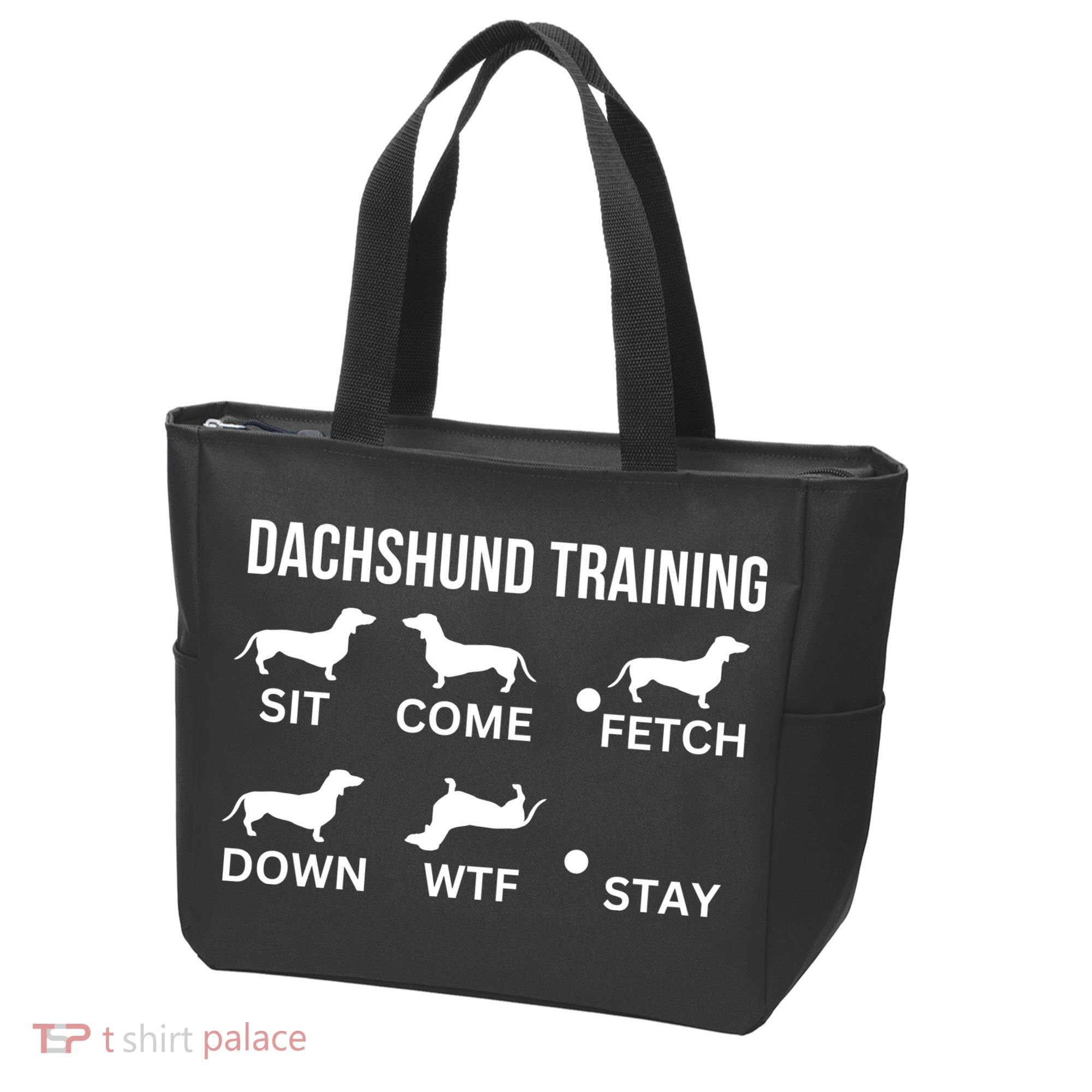 Dachshund Training Dachshund Dog Tricks Tote Bag