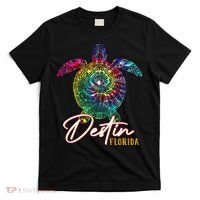 Destin Tie Dye Sea Turtle Florida Matching Family Vacation T-Shirt thumb 0