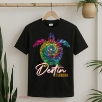 Destin Tie Dye Sea Turtle Florida Matching Family Vacation T-Shirt thumb 2