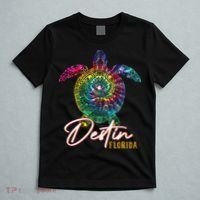Destin Tie Dye Sea Turtle Florida Matching Family Vacation T-Shirt thumb 5