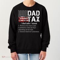 Dad Tax Definition Funny Fathers Day Women's Sweatshirt thumb 0