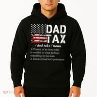 Dad Tax Definition Funny Fathers Day Hoodie thumb 2