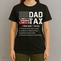 Dad Tax Definition Funny Fathers Day T-Shirt thumb 4