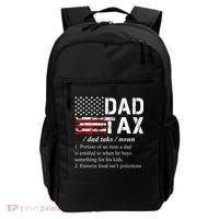 Dad Tax Definition Funny Fathers Day Backpack thumb 0