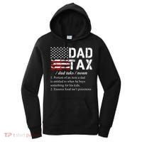 Dad Tax Definition Funny Fathers Day Women's Hoodie thumb 0