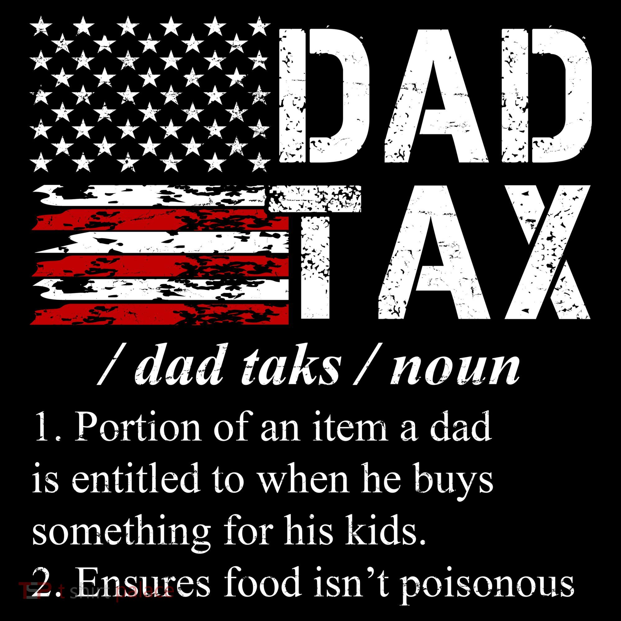 Dad Tax Definition Funny Fathers Day Women's Hoodie