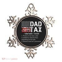 Dad Tax Definition Funny Fathers Day Ornament thumb 0