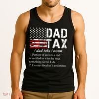 Dad Tax Definition Funny Fathers Day Tank Top thumb 3
