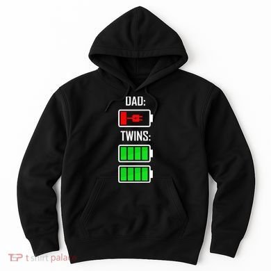 Dad Of Twins Hoodie
