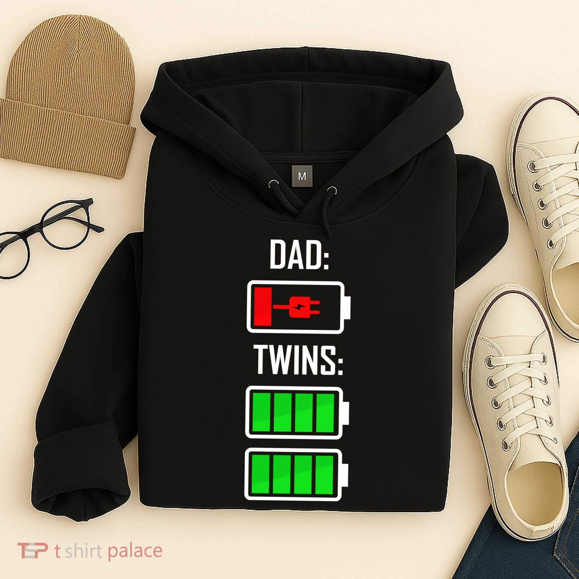 Dad Of Twins Hoodie
