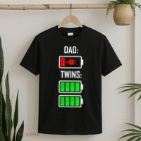 Dad Of Twins T-Shirt thumb 2