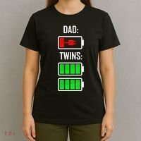 Dad Of Twins T-Shirt thumb 4