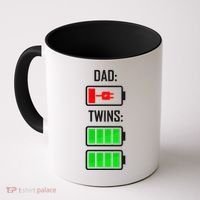 Dad Of Twins Coffee Mug thumb 0