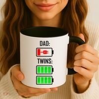 Dad Of Twins Coffee Mug thumb 3