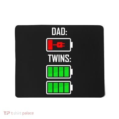 Dad Of Twins Mousepad