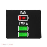 Dad Of Twins Mousepad thumb 0
